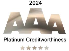 AAA Platinum Creditworthiness logo